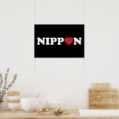 Nippon Love Heart Poster (Keuken)