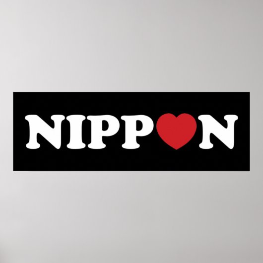 Nippon Love Heart Poster (Voorkant)
