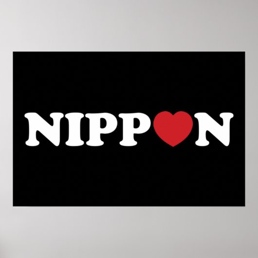 Nippon Love Heart Poster (Voorkant)