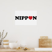 Nippon Love Heart Poster (Keuken)