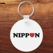 Nippon Love Heart Sleutelhanger (Voorkant)
