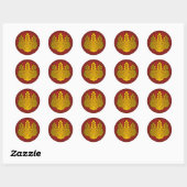 Nippon - Paulownia Seal Ronde Sticker (Vel)