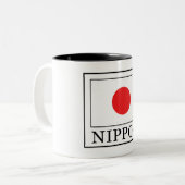 Nippon Tweekleurige Koffiemok (Voorkant links)