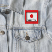 Nippon Vierkante Button 5,1 Cm (In situ)