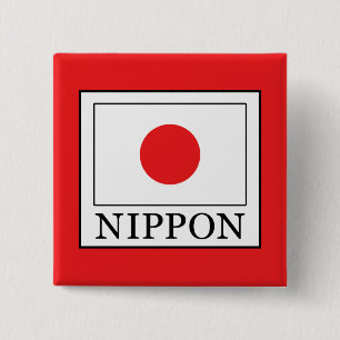 Nippon Vierkante Button 5,1 Cm