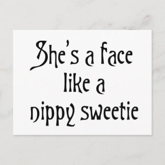 Nippy lieverd glasgow humor banter scottish slang briefkaart