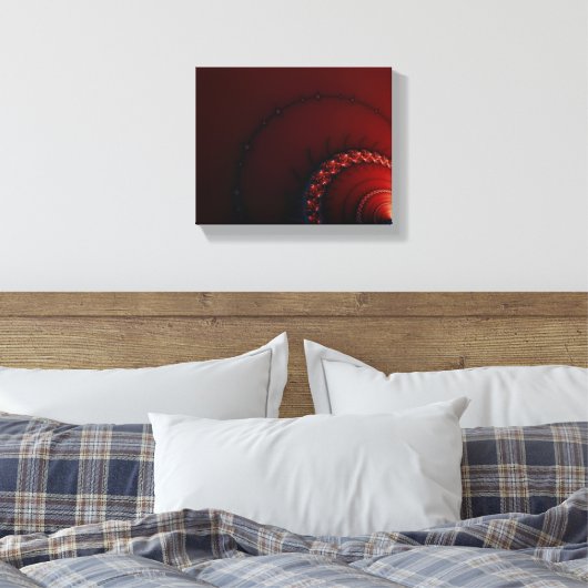 Nips - Fractal Art Canvas Afdruk (Insitu (Slaapkamer))