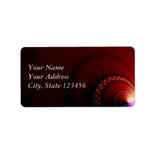 Nips - Fractal Art Etiket (Voorkant)