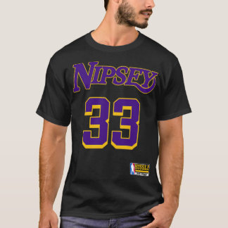 Nipsey Hussle Tribute Jersey T-shirt
