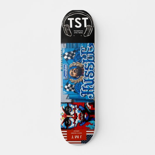 NIPSEY THE GREAT Skateboard, 7¾" Deck Persoonlijk Skateboard (Voorkant)