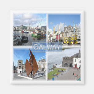 NIR004 GALWAY, Noord-Ierland, Fridge Magnet