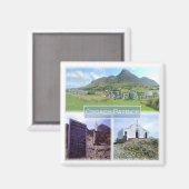 NIR009 CROAGH PATRICK, Northern Ireland, Fridge Magneet (Voorkant / Achterkant)
