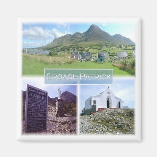 NIR009 CROAGH PATRICK, Northern Ireland, Fridge Magneet (Voorkant)
