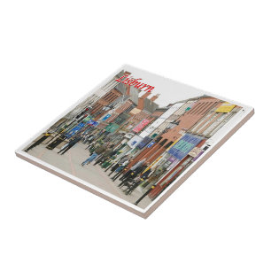 NIR014 LISBURN, Noord-Ierland, Tegeltje