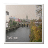 NIR019 ANTRIM, Noord-Ierland, Tegeltje (Voorkant)