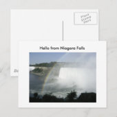 Niragara Herfst (70), Hallo van Niagara-Herfsten Briefkaart (Voorkant / Achterkant)