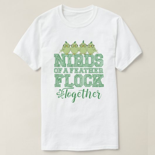 Nirds van een Veer T-shirt (Design voorkant)