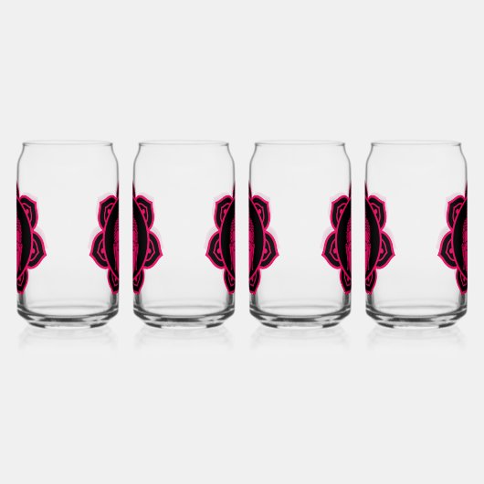 Nirvana Boeddhist Blikvorm Glas (Links)