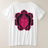 Nirvana Boeddhist Grote Maat T-shirt (Design achterkant)