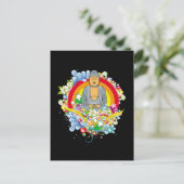 Nirvana Buddha Briefkaart (Staand voorkant)