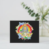 Nirvana Buddha Briefkaart (Staand voorkant)