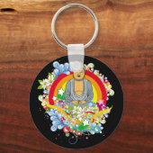 Nirvana Buddha Sleutelhanger (Voorkant)