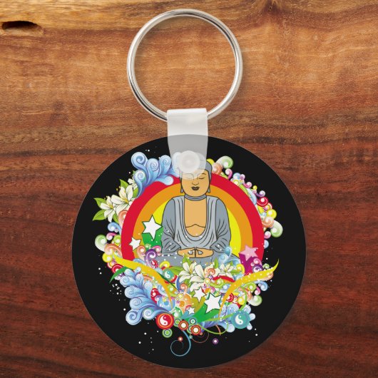 Nirvana Buddha Sleutelhanger (Voorkant)