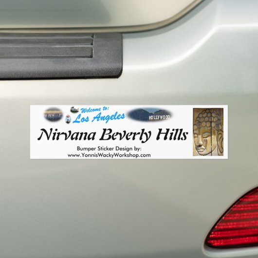 Nirvana Bumpersticker (Op auto)