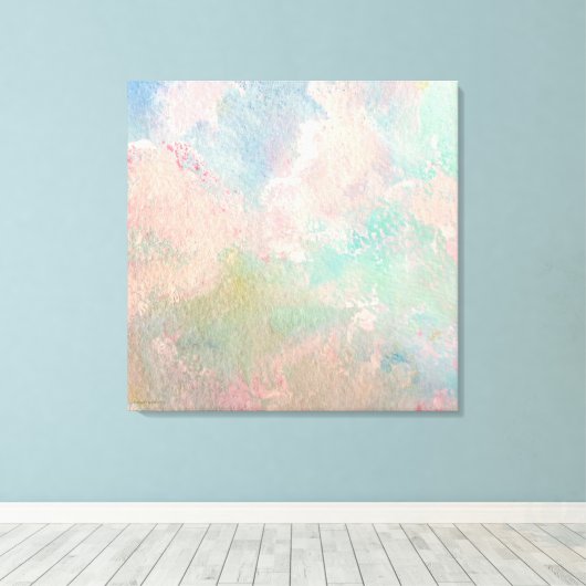 Nirvana Canvas Afdruk (Insitu (Houten vloer))