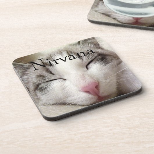 Nirvana Cat Bier Onderzetter (Linkerzijde)