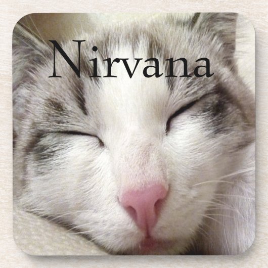 Nirvana Cat Bier Onderzetter (Voorkant)