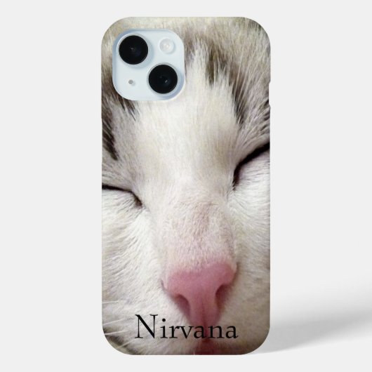 Nirvana Cat Case-Mate iPhone Case (Achterkant)