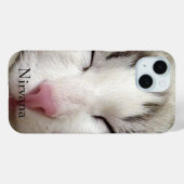 Nirvana Cat Case-Mate iPhone Case (Achterkant (horizontaal))