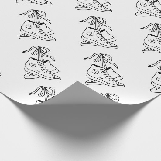 NIRVANA CONVERSE, CONVERSE, SNEAKERS, KUSTONTWERP CADEAUPAPIER (Hoek)