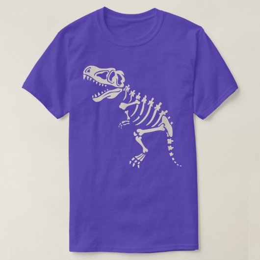 nirvana Dinosaur Skeleton T-shirt (Design voorkant)