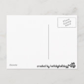 Nirvana.In een perfecte wereldpostkaart Briefkaart (Achterkant)