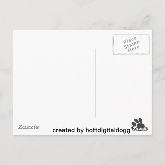 Nirvana.In een perfecte wereldpostkaart Briefkaart (Achterkant)