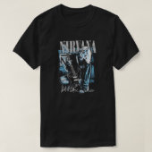 Nirvana Kurt Cobain Grunge Illustration T-shirt (Design voorkant)