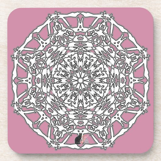 Nirvana Octa Glyph Dawn Onderzetter (Voorkant)