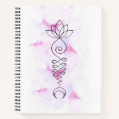 *~* Nirvana opgewaardeerd pad naar verlichting Notitieboek (Voorkant)