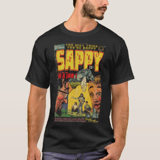 Nirvana - Sappy Comic Book Parody Classic T-shirt