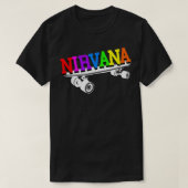 Nirvana Skateboard  T-shirt (Design voorkant)