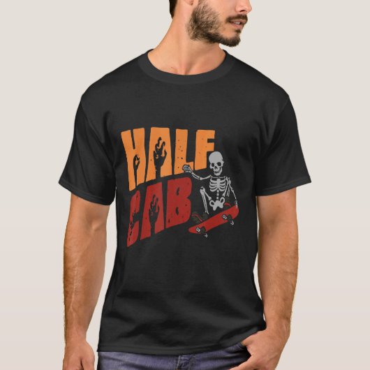 Nirvana skateboard van de halve cabine t-shirt (Voorkant)