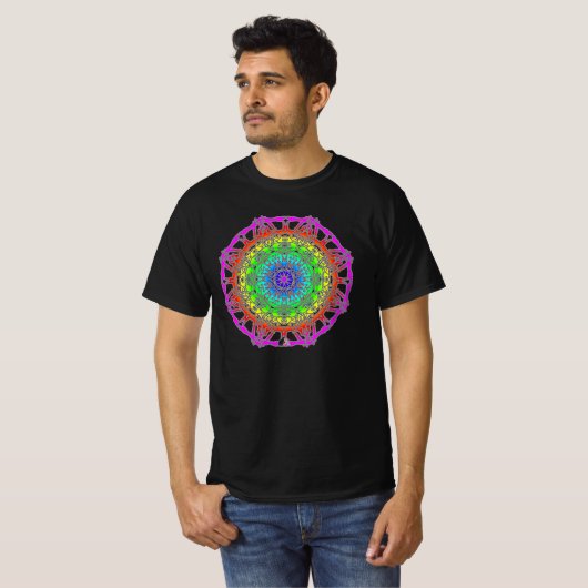 Nirvana Spectra Glyph T-shirt (Voorkant volledig)