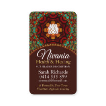 Nirvania Earth Voeg je Logo Mandala Wellness toe