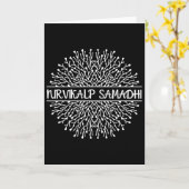 Nirvikalp Samadhi Mandala Heilige Fractale Geometr Kaart (Gele Bloem)