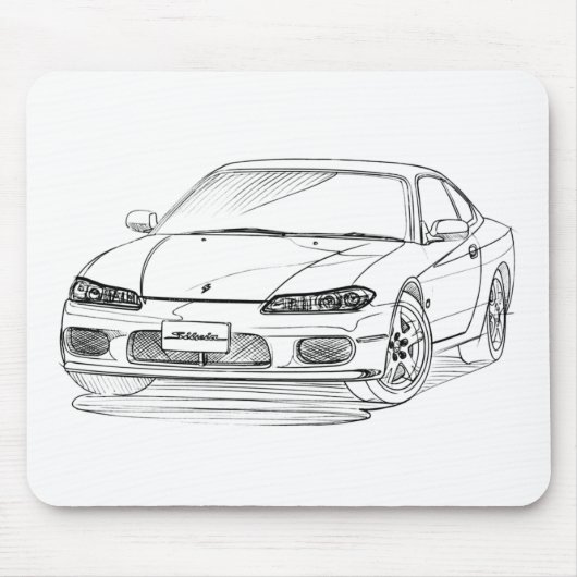 Nis Silvia S15 1999 Muismat (Voorkant)