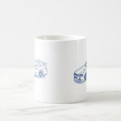 Nis Skyline GTR34 2000 sketch Koffiemok (Center)