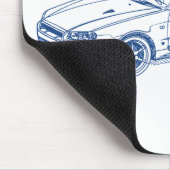 Nis Skyline GTR34 2000 sketch Muismat (Hoek)