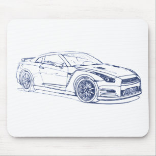 Nis Skyline GTR 2013 R35 Muismat